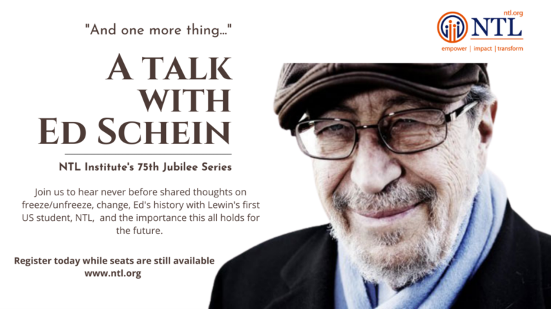 A Talk with Ed Schein at the Jubillee Celebration